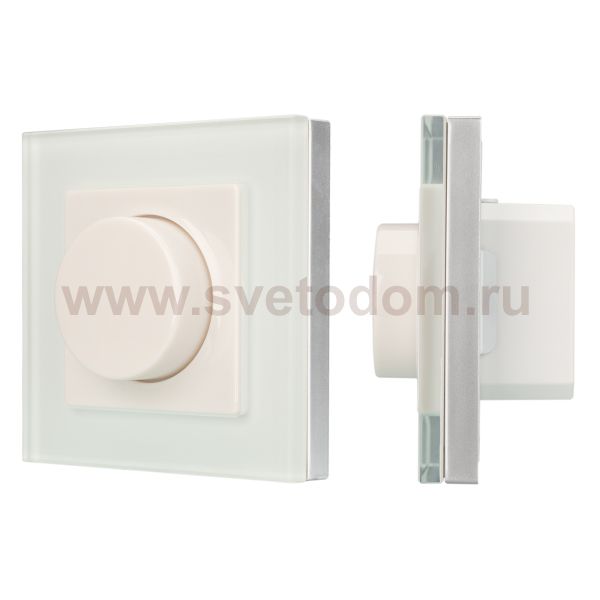 Панель Rotary SMART-P89-DIM White (100-240V, 1.2A, TRIAC, 2.4G) Arlight 28423