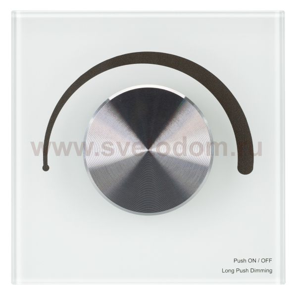 Панель SMART-P90-DIM-G-IN White (230V, Rotary, 2.4G) (Arlight, IP20 Пластик, 5 лет) Arlight 28424