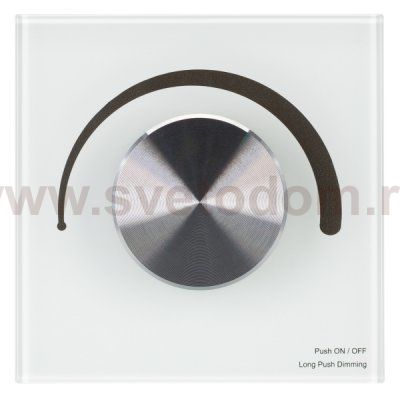 Панель SMART-P90-DIM-G-IN White (230V, Rotary, 2.4G) (Arlight, IP20 Пластик, 5 лет) Arlight 28424