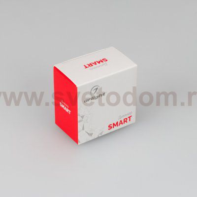 Диммер SMART-D14-DIM-PUSH (230V, 1.5А, 0-10V, 2.4G) (Arlight, IP20 Пластик, 5 лет) Arlight 28434