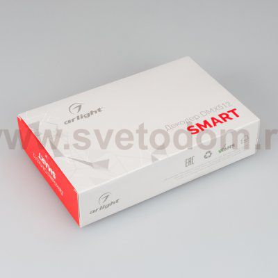 Декодер SMART-K57-DMX (230V, 4x2A, XLR3) (Arlight, IP20 Металл, 5 лет) Arlight 28453