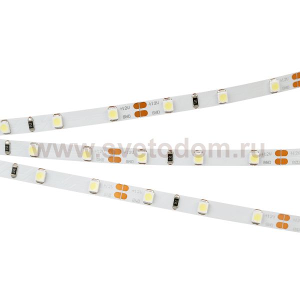 Лента RT 2-5000 12V White6000 5mm (3528, 300 LED, LUX) Arlight 28612