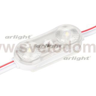 Модуль герметичный ARL-ORION-R07-12V Cool (2835, 2 LED, 170 deg) Arlight 28775