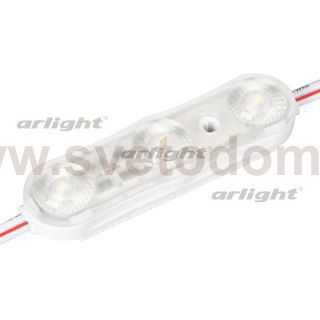Модуль герметичный ARL-ORION-R10-12V Cool (2835, 3 LED, 170 deg) Arlight 28776