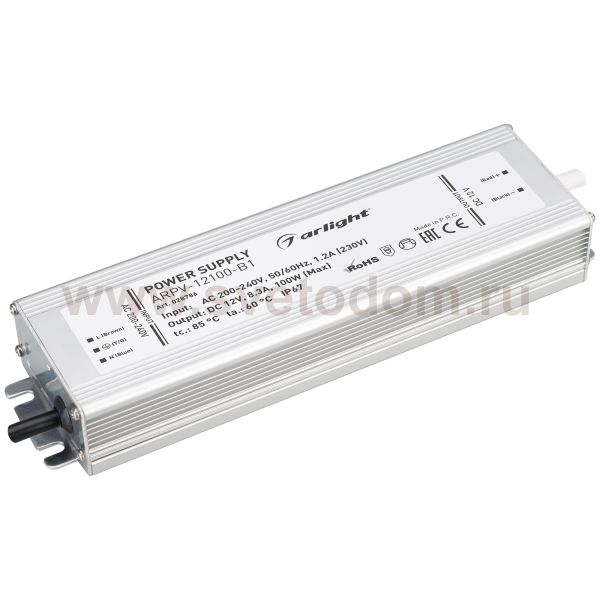 Источник напряжения с гальванической развязкой для светодиодных изделий Arlight 28786