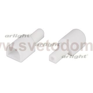 Силиконовая заглушка для ленты RTW-5000PWT с отверстием под кабель (Arlight, -) Arlight 28812