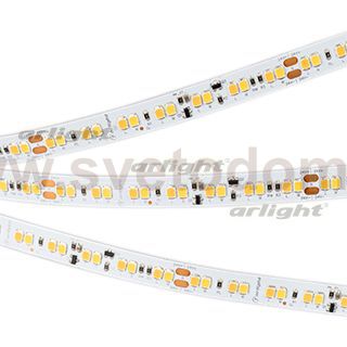 Лента RT-5000 24V DIM-TO-WARM 10mm (2835, 168 LED/m, LUX) Arlight 28839