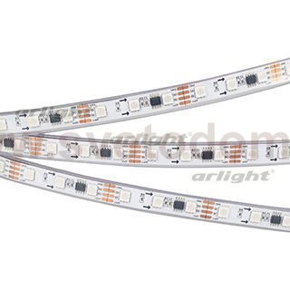 Лента SPI-5000P-RAM-5060-60 12V Cx3 RGB-Auto (12mm, 12W, IP66) Arlight 28873