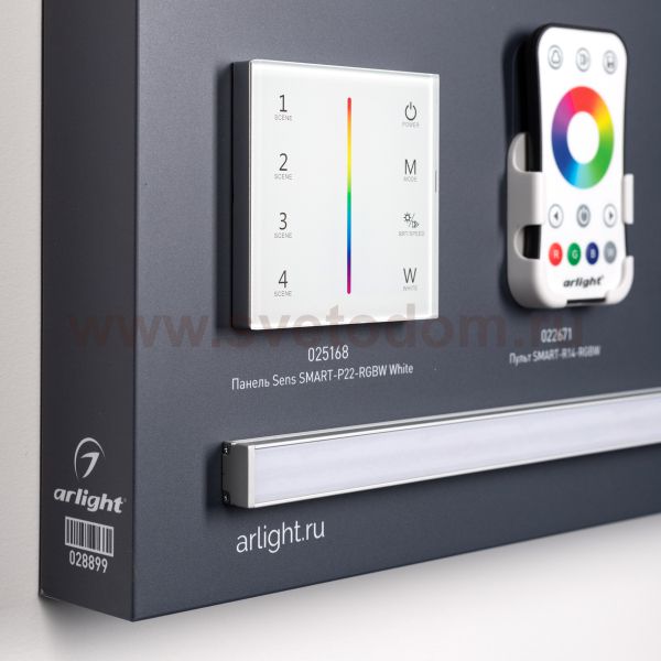 Стенд Системы Управления SMART 830x600mm (DB 3мм, пленка, лого) Arlight 28899