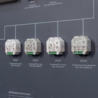 Стенд Системы Управления DALI 1760x600mm Габаритные размеры (Ширина Х Высотах Х Глубина) Arlight 28903