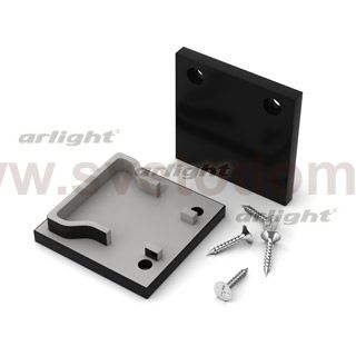 Заглушка SL-LINE-2011M SQUARE BLACK глухая Arlight 29180