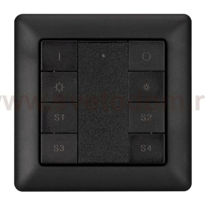 INTELLIGENT ARLIGHT Панель DALI-223-1G-4S-IN-BLACK (BUS) Arlight 29243