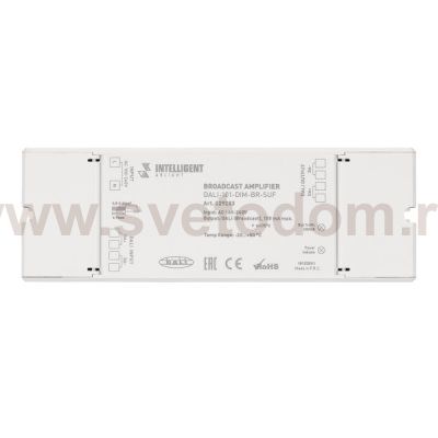 INTELLIGENT ARLIGHT Усилитель DALI-101-DIM-BR-SUF (DALI bus, 230V) (IARL, -) Arlight 29283