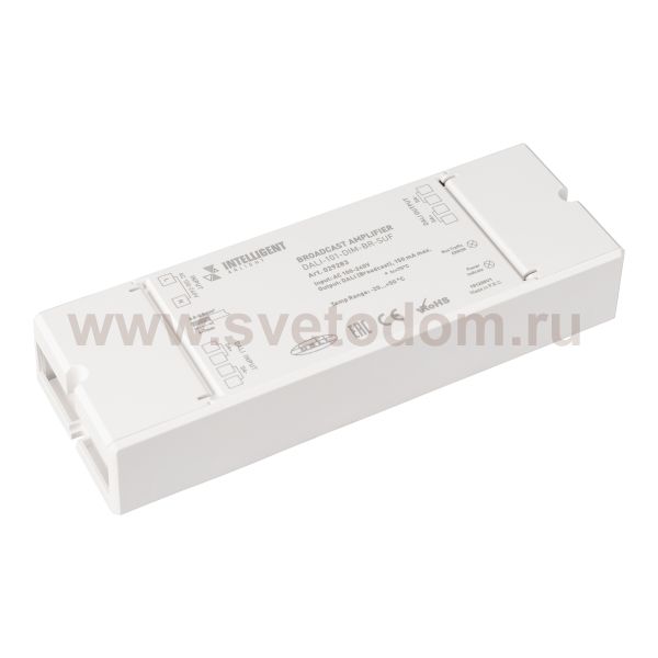 INTELLIGENT ARLIGHT Усилитель DALI-101-DIM-BR-SUF (DALI bus, 230V) (IARL, -) Arlight 29283