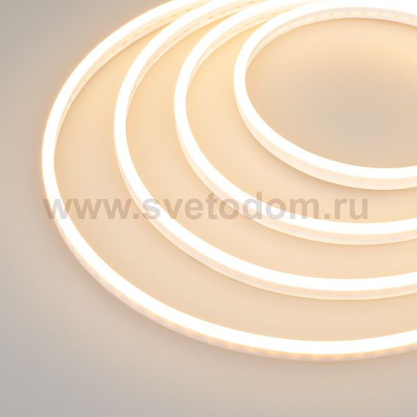 Гибкий неон GALAXY-1206-5000CFS-2835-100 12V Warm (12x6mm, 12W, IP67) Arlight 29352