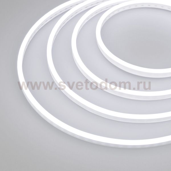 Гибкий неон GALAXY-1206-5000CFS-2835-100 12V White (12x6mm, 12W, IP67) Arlight 29354