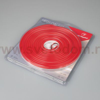 Гибкий неон GALAXY-1206-5000CFS-2835-100 12V Red (12x6mm, 12W, IP67) Arlight 29355