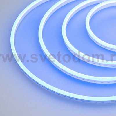 Гибкий неон GALAXY-1206-5000CFS-2835-100 12V Blue (12x6mm, 12W, IP67) Arlight 29357