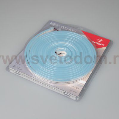 Гибкий неон GALAXY-1206-5000CFS-2835-100 12V Azure (12x6mm, 12W, IP67) Arlight 29362