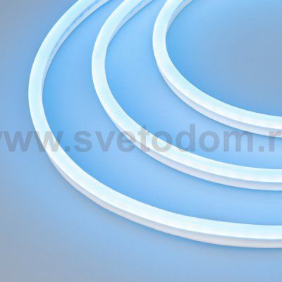 Гибкий неон GALAXY-1608-5000CFS-2835-100 12V Azure (16x8mm, 12W, IP67) Arlight 29366