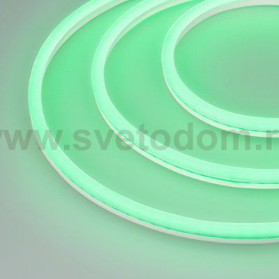 Гибкий неон GALAXY-1608-5000CFS-2835-100 12V Green (16x8mm, 12W, IP67) Arlight 29368