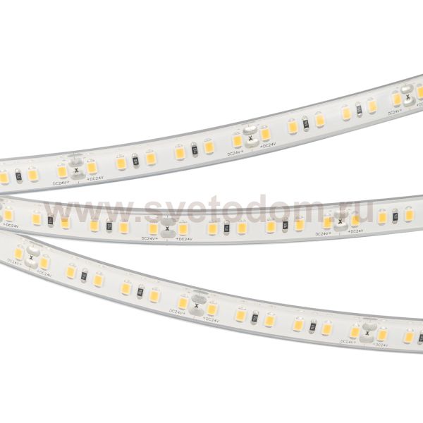 Лента RTW-5000PU-2835-120 24V Cool 8K (10.5mm, 16.8W, IP68) Arlight 29392