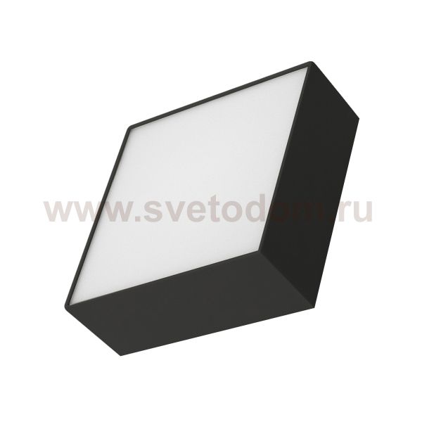 Светильник SP-QUADRO-S170x170-18W Warm3000 (BK, 120 deg, 230V) Arlight 29478