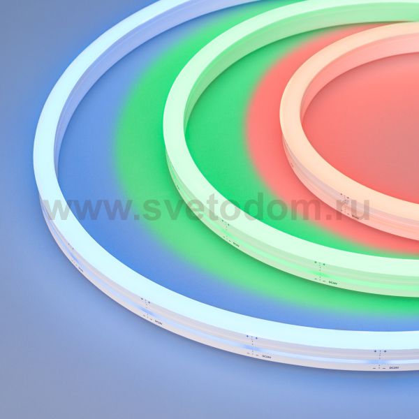 Гибкий неон ARL-MOONLIGHT-1712-SIDE 24V RGB-Warm (Arlight, 14.4 Вт/м, IP67) Arlight 29803