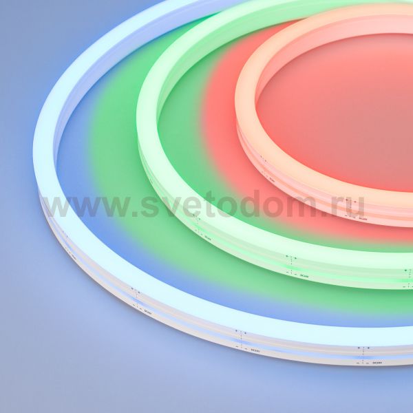 Гибкий неон ARL-MOONLIGHT-1712-SIDE 24V RGB-Day (Arlight, 14.4 Вт/м, IP67) Arlight 29804