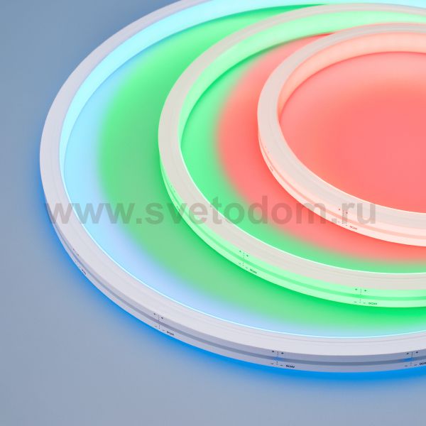 Гибкий неон ARL-MOONLIGHT-1213-TOP 24V RGB-Warm (Arlight, 14.4 Вт/м, IP67) Arlight 29807