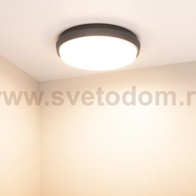 Светильник LGD-GIRO-R240-25W Warm3000 (GR, 110 deg, 230V) (Arlight, IP54 Металл, 3 года) Arlight 29949