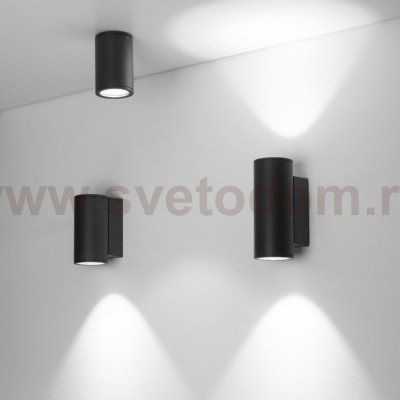 Светильник LGD-FORMA-WALL-R90-12W Warm3000 (GR, 44 deg, 230V) (Arlight, IP54 Металл, 3 года) Arlight 29976