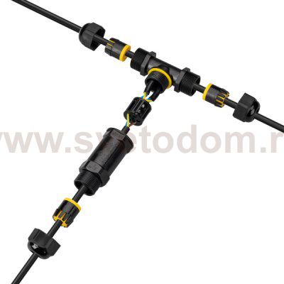 Коннектор NEO-GERM-5pin-T-WTW (4-8mm) (Arlight, IP68) Arlight 30760