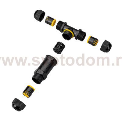 Коннектор NEO-GERM-5pin-T-WTW (4-8mm) (Arlight, IP68) Arlight 30760