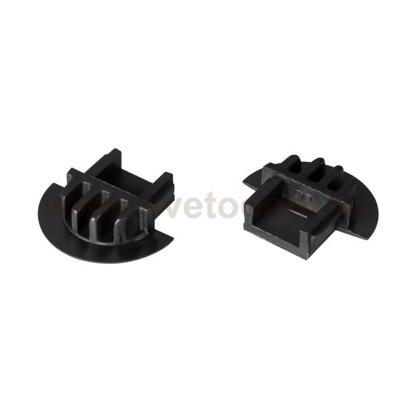 Заглушка для MIC-F чёрная глухая (Arlight, Пластик) Arlight 30795