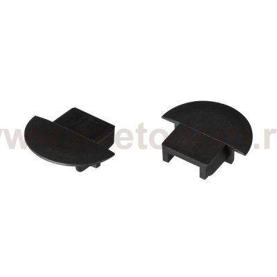 Заглушка для MIC-F чёрная с отверстием (Arlight, Пластик) Arlight 30796