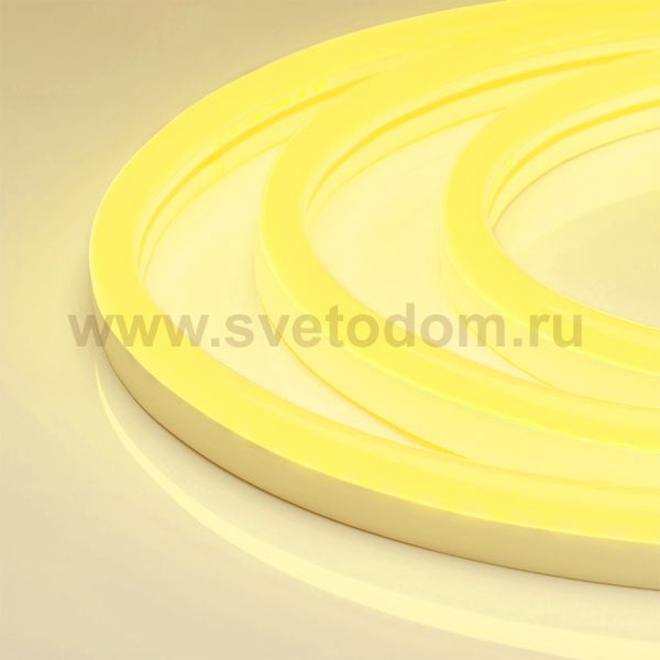 Гибкий неон ARL-NEON-2615YH-SIDE 230V Yellow Arlight 30861