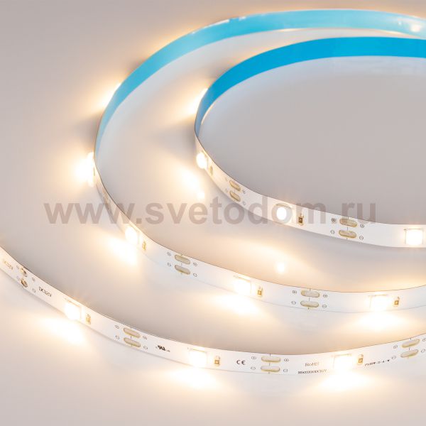 Лента RT-5000-6060LENS-20-12V Warm3000 (10mm, 10W/m, IP20) (Arlight, Открытый) Arlight 30892