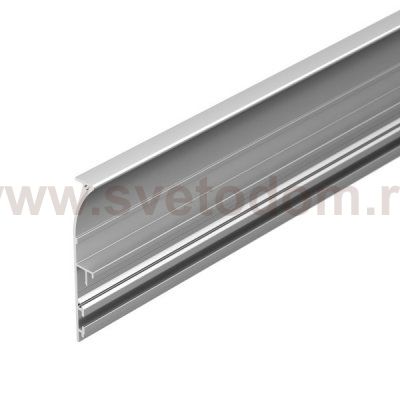 Профиль с экраном ARH-PLINTUS-INT-2500 ANOD+OPAL Arlight 30932