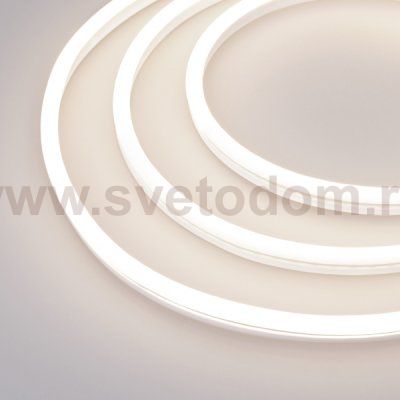 Образец Гибкий неон GALAXY-1608-5000CFS-2835-100 12V Day 0.5M (16x8mm, 12W, IP67) Arlight 30979