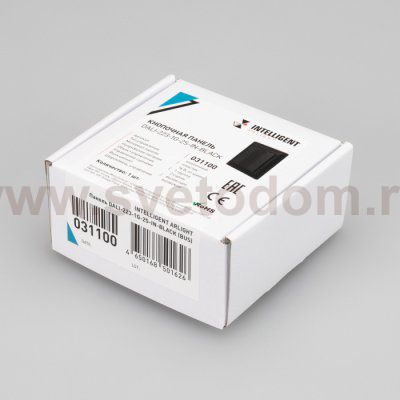 INTELLIGENT ARLIGHT Панель DALI-223-1G-2S-IN-BLACK (BUS) Arlight 31100