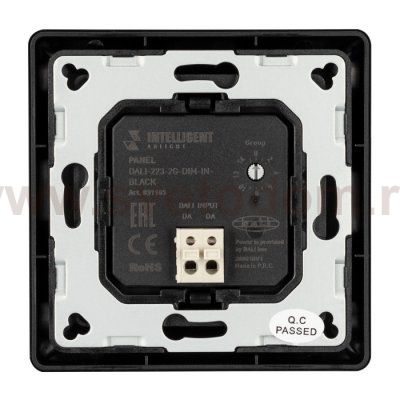 INTELLIGENT ARLIGHT Панель DALI-223-2G-DIM-IN-BLACK (BUS) (IARL, -) Arlight 31101