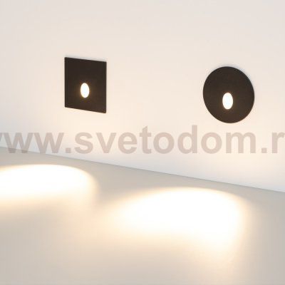 Светильник LT-GAP-R70-3W Warm3000 (BK, 30deg, 230V) (Arlight, IP65 Металл, 3 года) Arlight 31166