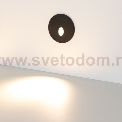 Светильник LT-GAP-R70-3W Warm3000 (BK, 30deg, 230V) (Arlight, IP65 Металл, 3 года) Arlight 31166