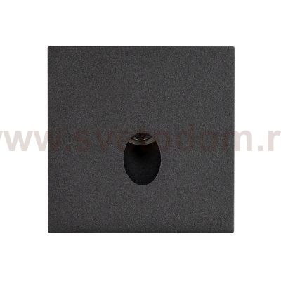 Светильник LT-GAP-S70x70-3W Warm3000 (BK, 30deg, 230V) (Arlight, IP65 Металл, 3 года) Arlight 31167