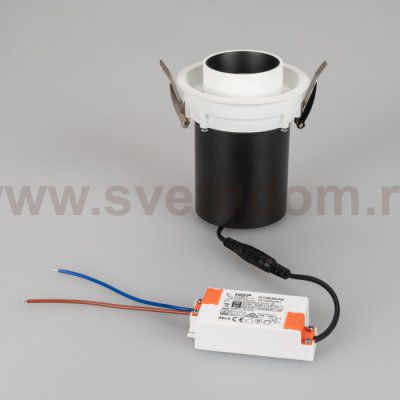 Светильник LTD-PULL-R100-10W Day4000 (WH, 24 deg, 230V) Arlight 31364