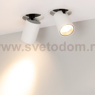 Светильник LTD-PULL-R100-10W Warm3000 (WH, 24 deg, 230V) Arlight 31365