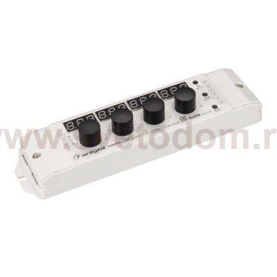 Контроллер SMART-K60-RGBW-SUF (12-24V, 4x4A, 2.4G) (Arlight, IP20 Пластик, 5 лет) Arlight 31618
