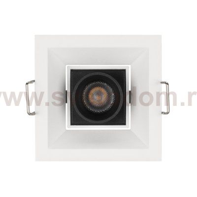 Светильник MS-ORIENT-BUILT-TURN-TC-S67x67-3W Warm3000 (WH-BK, 30 deg, 230V) Arlight 31927
