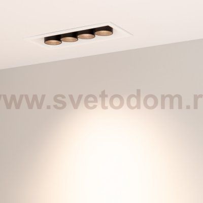 Светильник MS-ORIENT-BUILT-TURN-TC-S67x150-10W Warm3000 (WH-BK, 30 deg, 230V) Arlight 31929